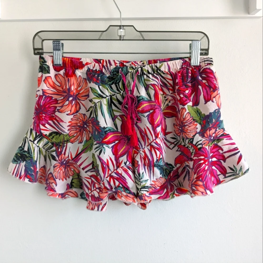 Gilligan & O'Malley Sleepwear Boho Tropical Shorts - Picture 1 of 4